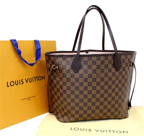 louis vuitton damier ebene neverfull rose ballerine|Louis Vuitton Damier Ebene satchel.